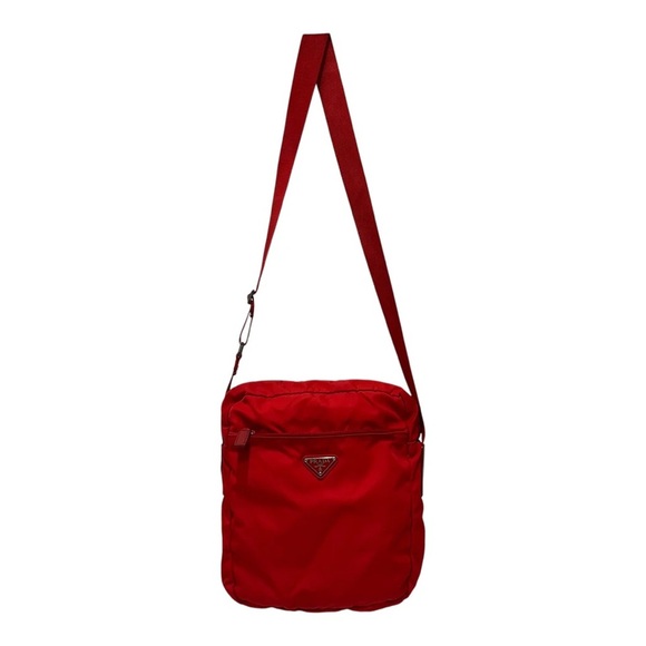 PRADA Nylon Cross Body Bag, UNISEX - Picture 1 of 9